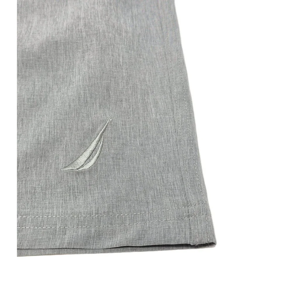NAUTICA Swim Trunks UPF Quick Dry Comfort Liner Men's Size 42-44 XXL Gray Blue
